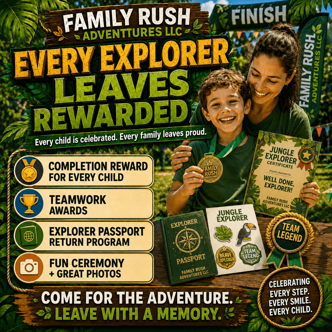 Explorer rewards, certificate, and Passport